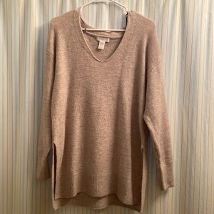 H&M | Long fuzzy warm sweater |
